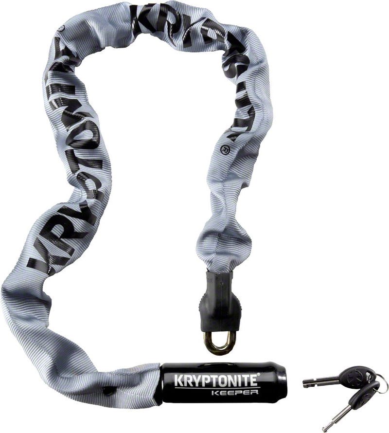 Load image into Gallery viewer, Kryptonite Keeper 785 Steel Chain Locks Moderate Security, 85cm, Keyed, Manganese Steel, Scratch-Resistant, Versatile Bike Security Set
