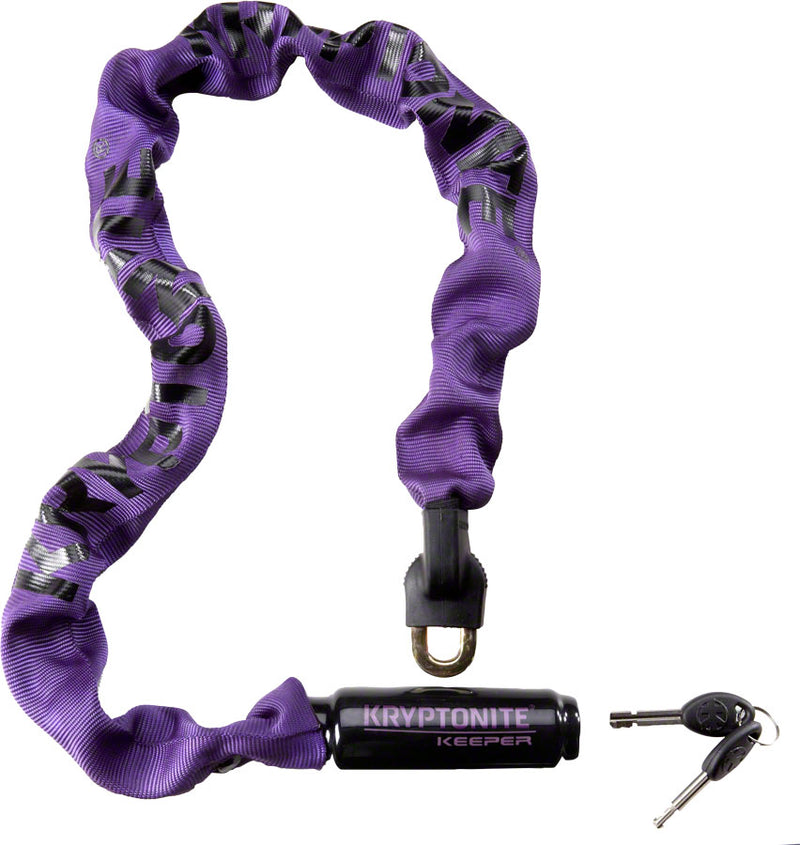 Load image into Gallery viewer, Kryptonite Keeper 785 Steel Chain Locks Moderate Security, 85cm, Keyed, Manganese Steel, Scratch-Resistant, Versatile Bike Security Set
