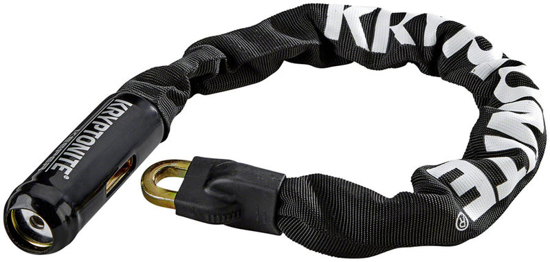 Load image into Gallery viewer, Kryptonite Keeper 755 Mini Integrated Chain Lock Steel 7mm x 55cm End Pin Link
