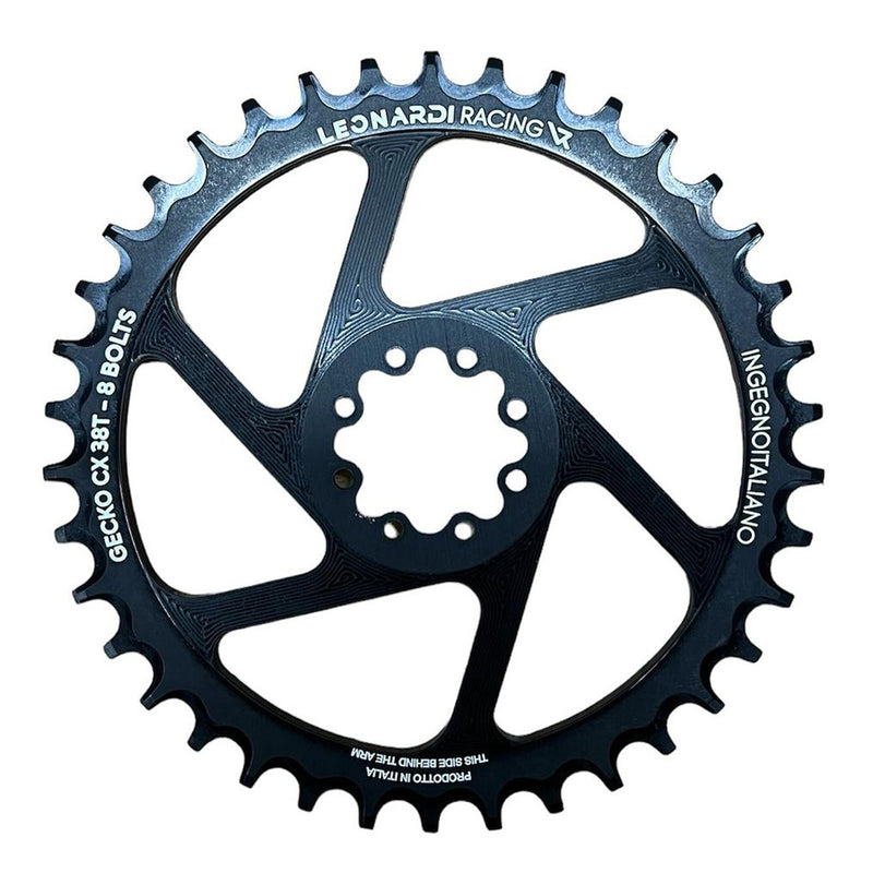 Load image into Gallery viewer, Leonardi-Gecko-CX-and-Gravel-Chainrings-CNRG2155
