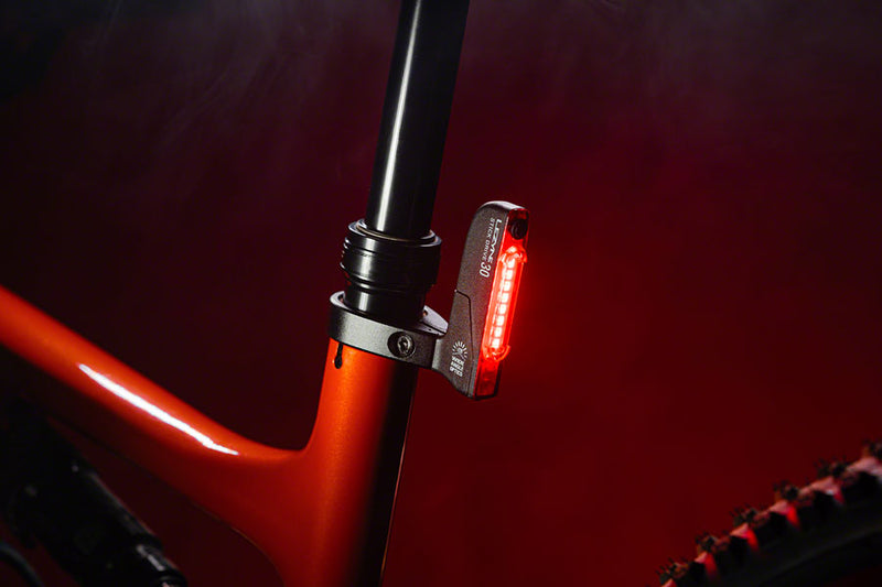 Load image into Gallery viewer, Lezyne Stick Drive SC Rechargable Taillight - Seatpost Mount, Black
