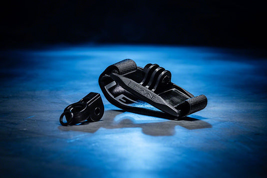 Lezyne LED Helmet Mount & GoPro-Style Mounts Durable Composite, Versatile Helmet Lighting & Action Camera Accessories