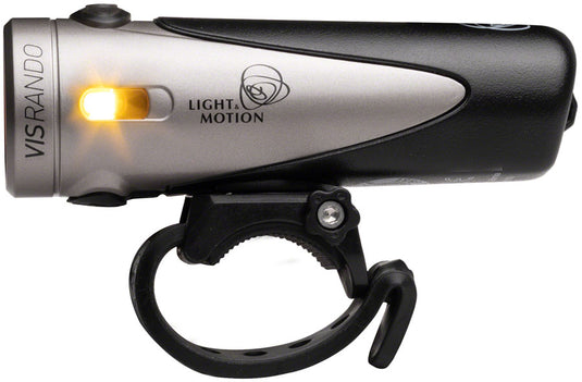Light and Motion Rando 500 Headlight - 500 Lumens, Handlebar Mount, Black/Silver