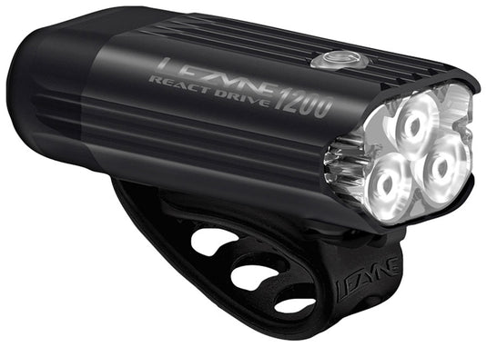 Lezyne REACT DRIVE FRONT Light, Front, Black