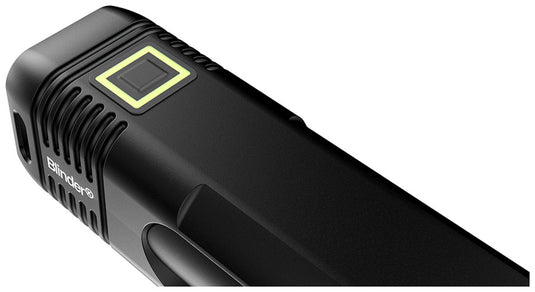 Knog Blinder 1000 Light, Front, Black