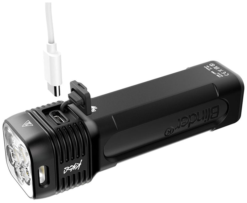 Load image into Gallery viewer, Knog Blinder 1400 Light, Front, Black
