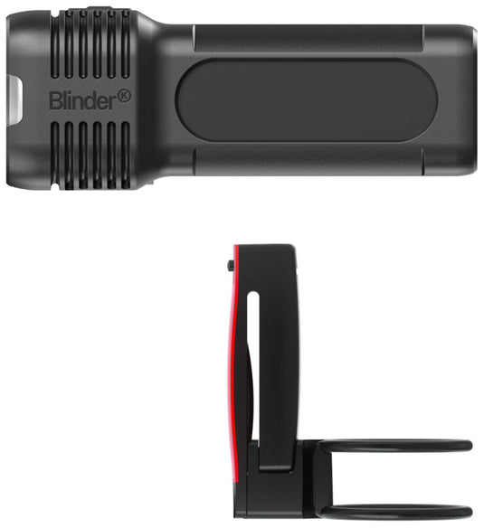 Knog Blinder 400/Plus 20 Lights, Front/Rear Set, Black