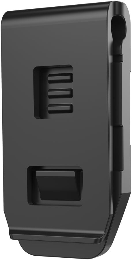 Load image into Gallery viewer, Kom Cycling Garmin Varia Clip Mount For Saddle Bags Garmin Quarter Turn Black Clip On
