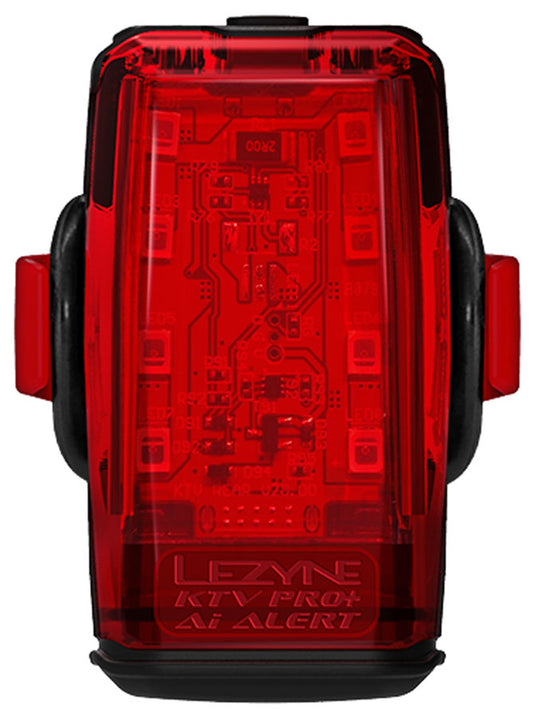 Lezyne KTV Pro+ Ai Alert Light, Rear, Black