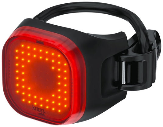 Knog Blinder Mini Light, Square Pattern, Rear, Black