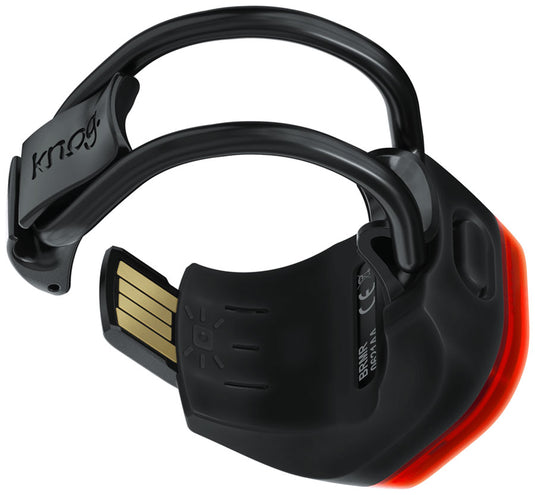 Knog Blinder Mini Light, Square Pattern, Rear, Black