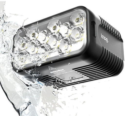 Knog Blinder X 1800 Light, Front, Black