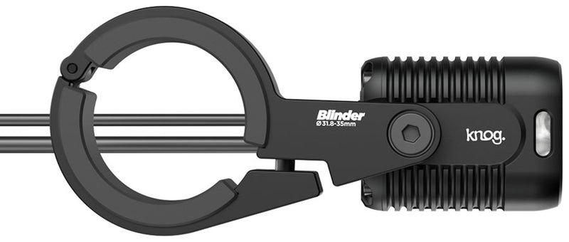 Load image into Gallery viewer, Knog Blinder X 2300 Light, Front, Black
