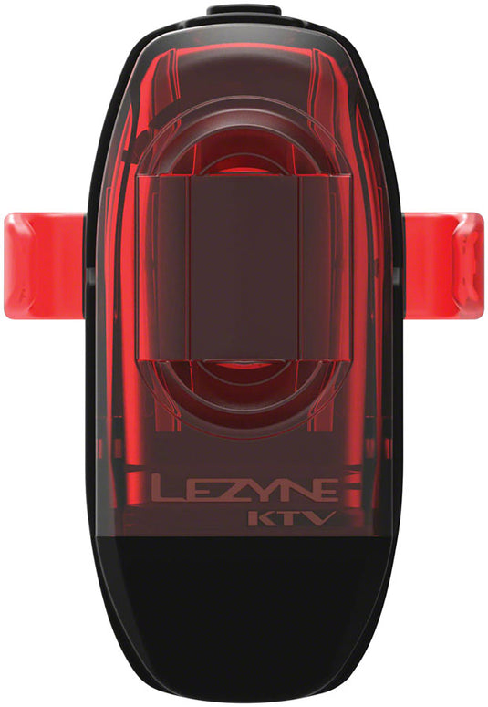 Lezyne KTV Drive Pro Smart Taillight: Black Unique Aero, Round Seatpost Design