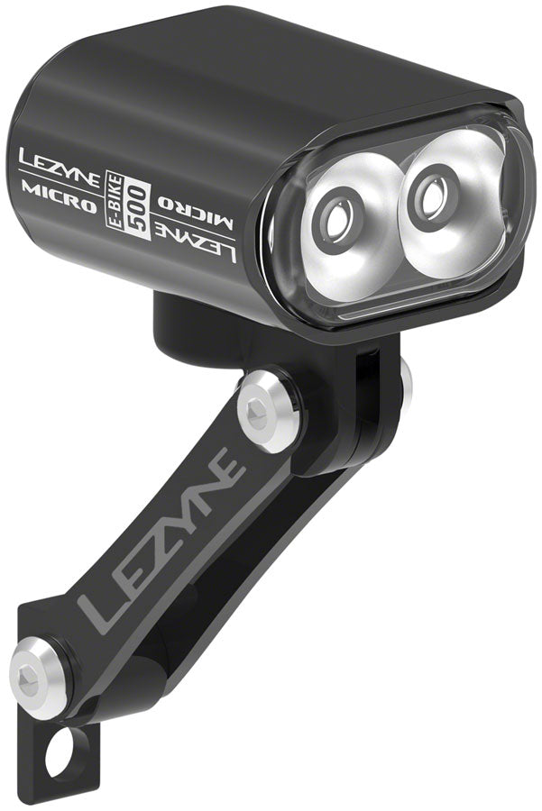 Load image into Gallery viewer, Lezyne Micro Drive 500 LED Ebike Headlight - 6-12v Input, Black
