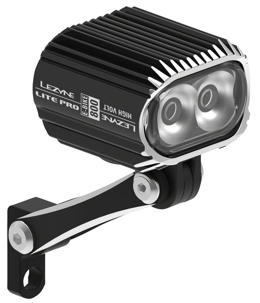 Lezyne Ebike Lite Pro Drive 800 Headlight - Black Durable, Heat-Dissipating