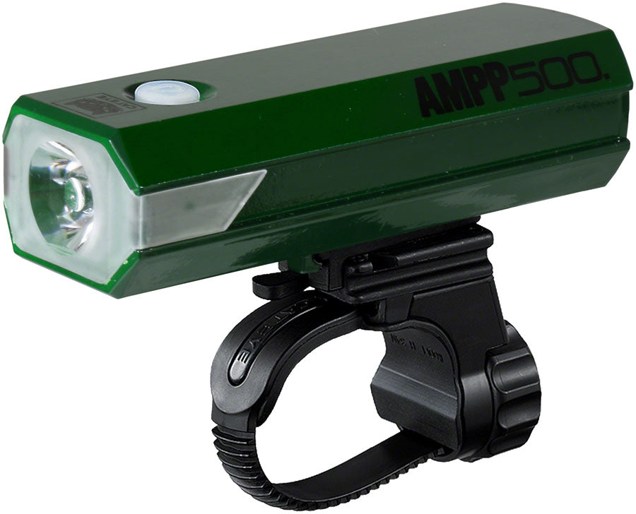 CatEye AMPP500 Headlight - 500 Lumens, Dark Green