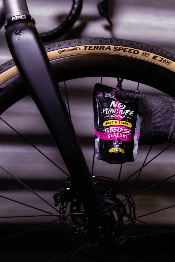 Load image into Gallery viewer, Muc-Off Road &amp; Gravel Tubeless Sealant, Tubeless Sealant, 140ml
