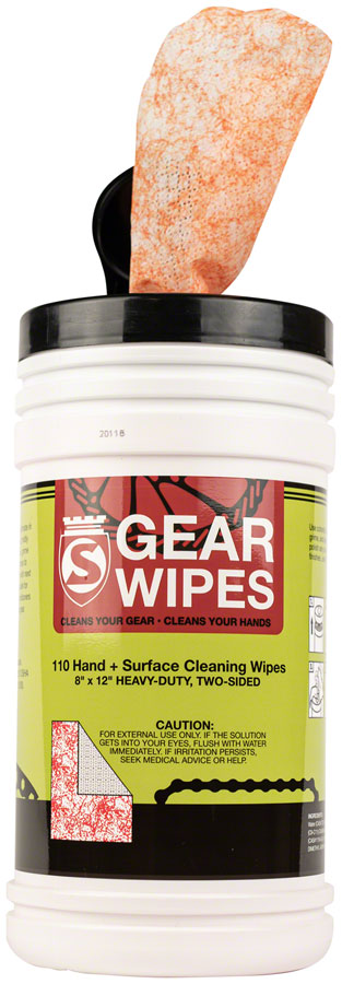 Silca Gear Wipes, 110/Count