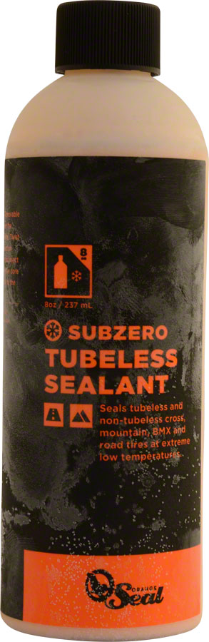 Pack of 2 Orange Seal Subzero Tubeless Tire Sealant - 8oz