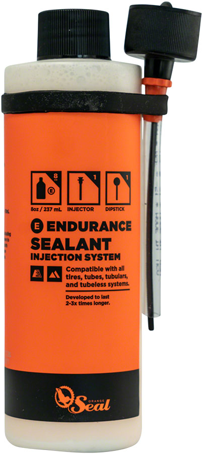 Load image into Gallery viewer, 2 Pack Orange Seal Endurance Tubeless Tire Sealant with Twist Lock Applicator
