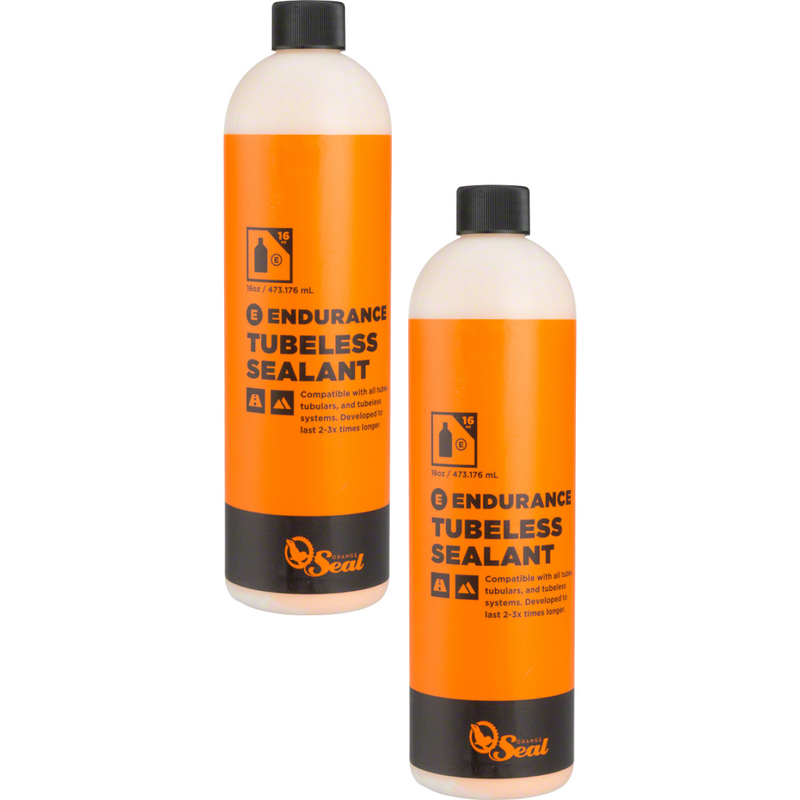 Load image into Gallery viewer, Orange-Seal-Endurance-Tubeless-Tire-Sealant-Tubeless-Sealant-LU0327PO2-MTB-Tubeless-Sealant
