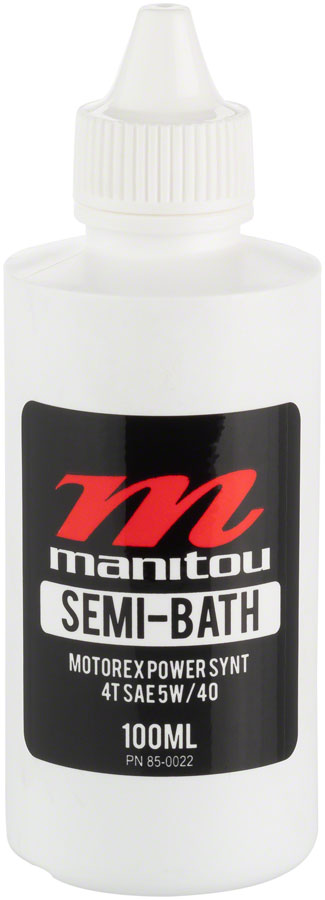 Pack of 2 Manitou Semi Bath Fork Oil - 5w/40wt, 3.5oz Bicycle Service Oil