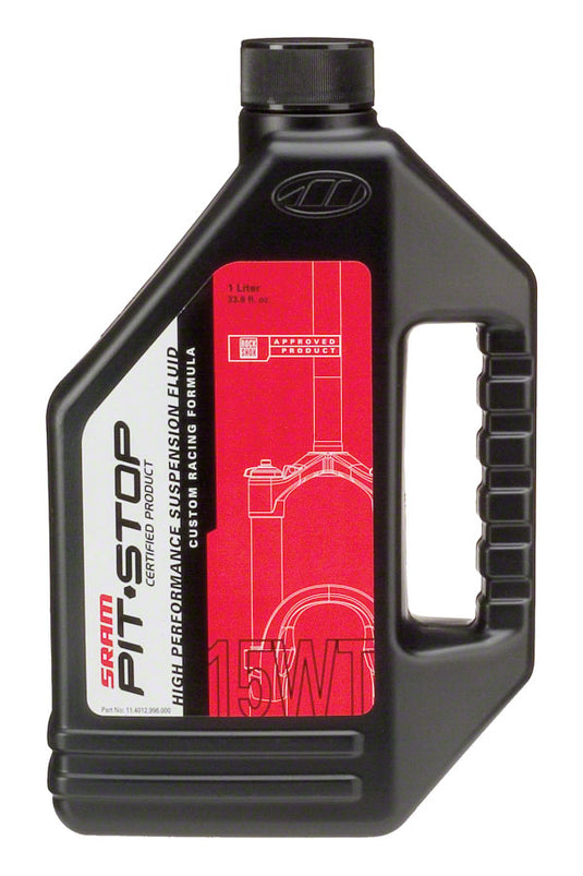 Pack of 2 RockShox Suspension Oil, 15wt, 1 Liter Bottle, Lower Legs