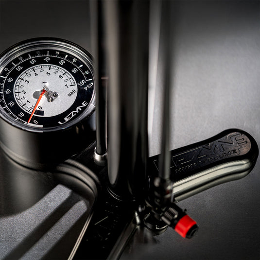 Lezyne CLIK Floor Drive HP Floor Pump, ABS Pro CLIK Chuck, Black
