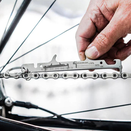 Lezyne Chain Gauge Chain Tool, Compatibility: 5-12 sp.