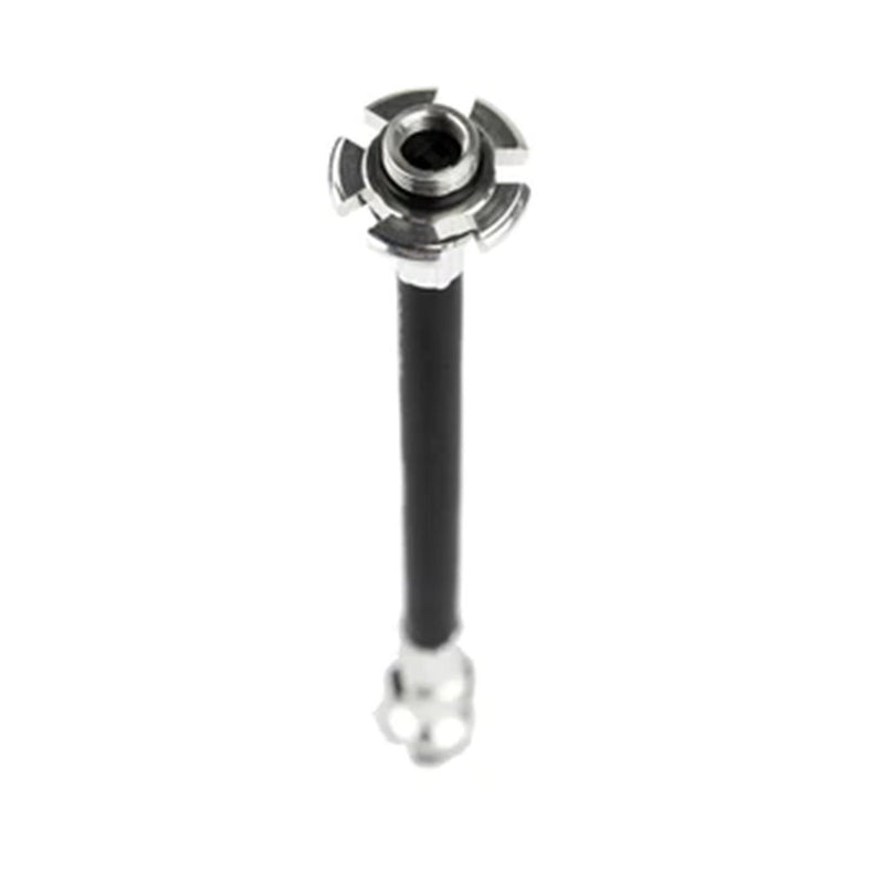 Load image into Gallery viewer, Lezyne ABS Pressure Drive Mini Frame Pump, Medium: Black/Polished Silver
