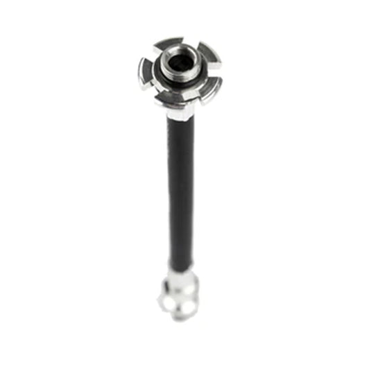 Lezyne ABS Alloy Drive Frame Pump, Medium: Black/Polished Silver
