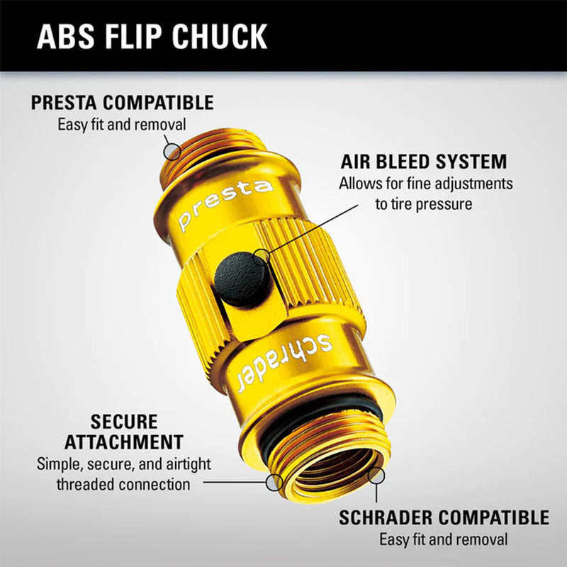 Load image into Gallery viewer, Lezyne ABS Flip Chuck, Presta/Schrader
