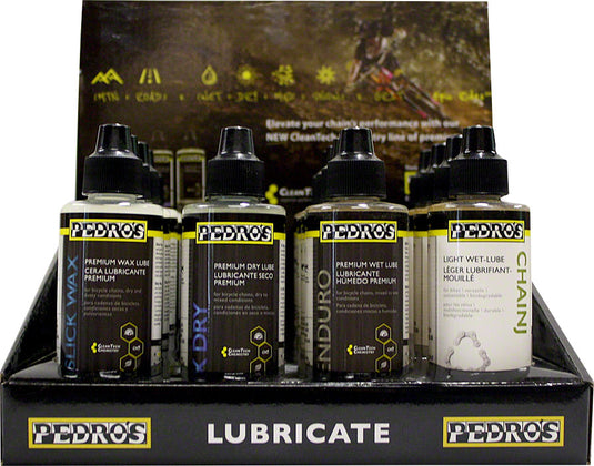Pedro'S Bike Care Pop Display, Small Holds 16 4Oz Bottles Of Lube