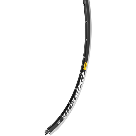 Mavic CXP Elite Rim 700c Aluminum Road Wheelset, Machined Sidewall, 28H, Black, High-Performance Cycling Components