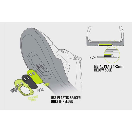 Magped Ultra-2 Magnetic Ti Pedal, 200N, Gray