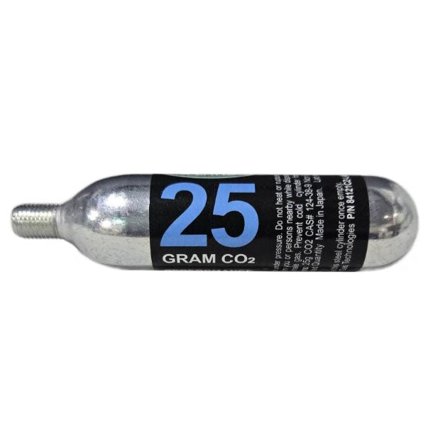 Load image into Gallery viewer, Maximum Inflation CO2 Cartridges, 3/8" threaded, 25g - 3 Pack
