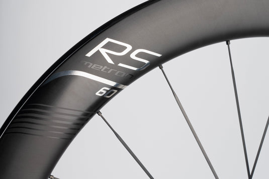 Vision Metron RS 60 Silver Edition Wheelset - 700, 12 x 100mm/12 x 142mm, Center-Lock, HG 11/12, Carbon, Black
