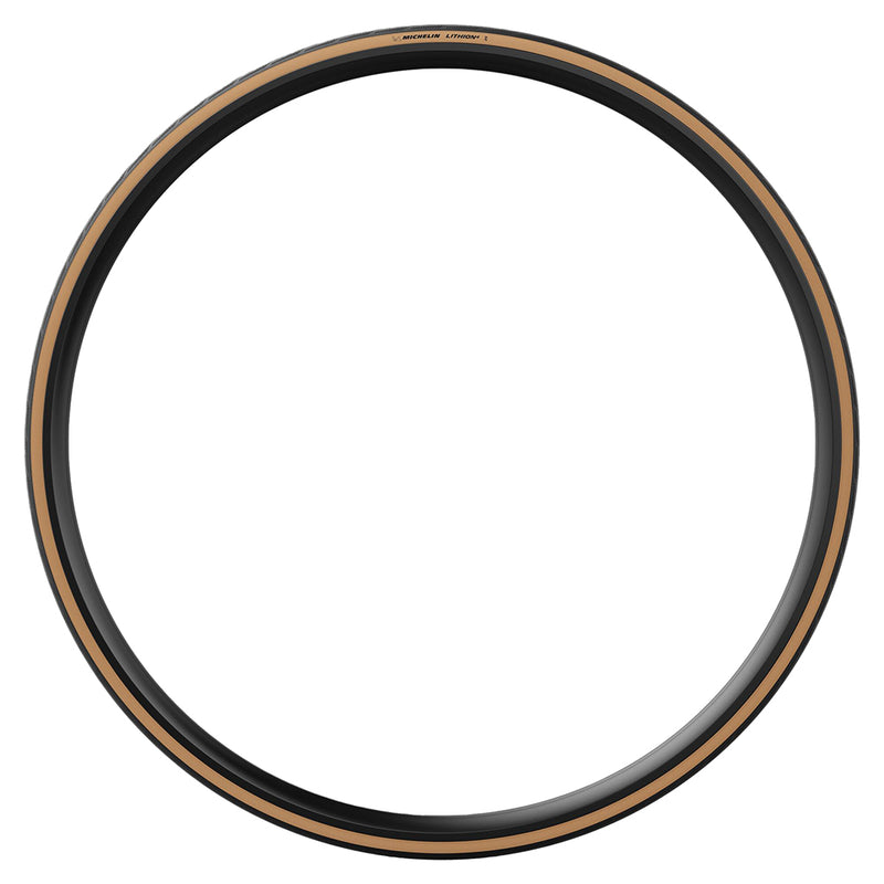 Load image into Gallery viewer, Michelin Lithion 4 Classic Road Tire, 700x32C, Folding, Clincher, MAGI-X, Tanwall
