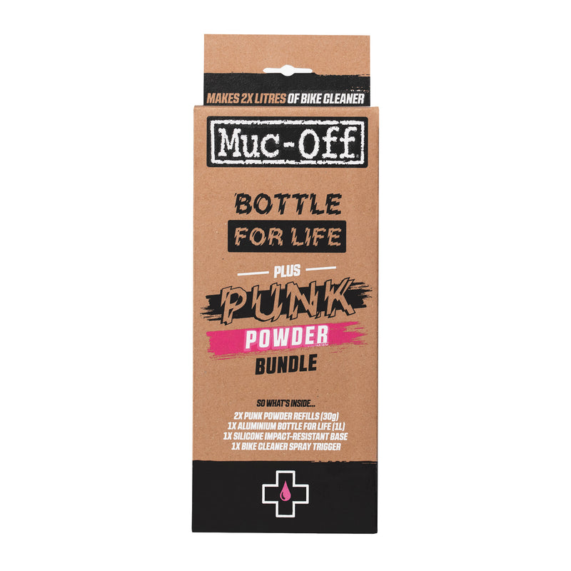 Load image into Gallery viewer, Muc-Off Punk Powder - Bottle Bundle Bottle Made From Tough Aluminum
