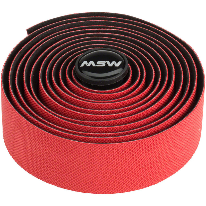 Load image into Gallery viewer, MSW-Anti-Slip-Gel-Durable-Bar-Tape-(HBT-300)-Handlebar-Tape-Red_HT3972

