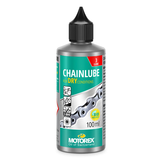 Motorex-Dry-Chain-Lube-Lube-100ml-(3.4oz)-Bicycle-Chain-Lube