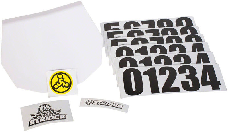 Load image into Gallery viewer, Strider-Sports-Number-Plate-Kit-BMX-Number-Plate_MX0001
