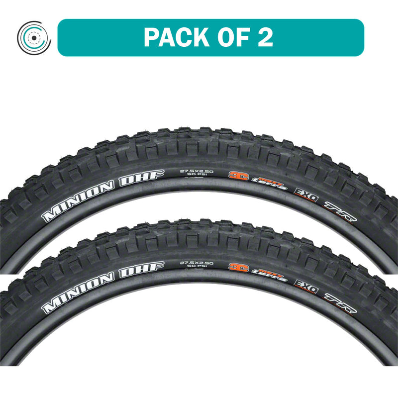 Load image into Gallery viewer, Maxxis-Minion-DHF-Tire-27.5-in-2.5-Folding_TR6412PO2
