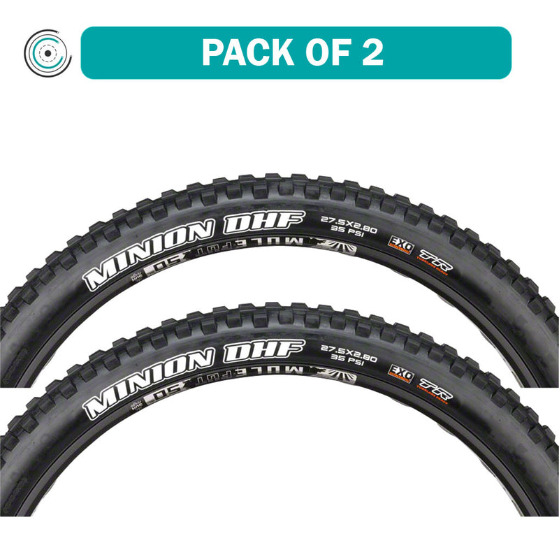 Load image into Gallery viewer, Maxxis-Minion-DHF-Tire-27.5-in-2.8-Folding_TR1447PO2
