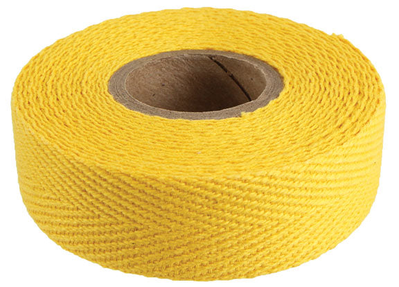 Load image into Gallery viewer, Newbaum's-Cotton-Cloth-Handlebar-Tape-Yellow-BRTP0873-Road-Bar-Tape
