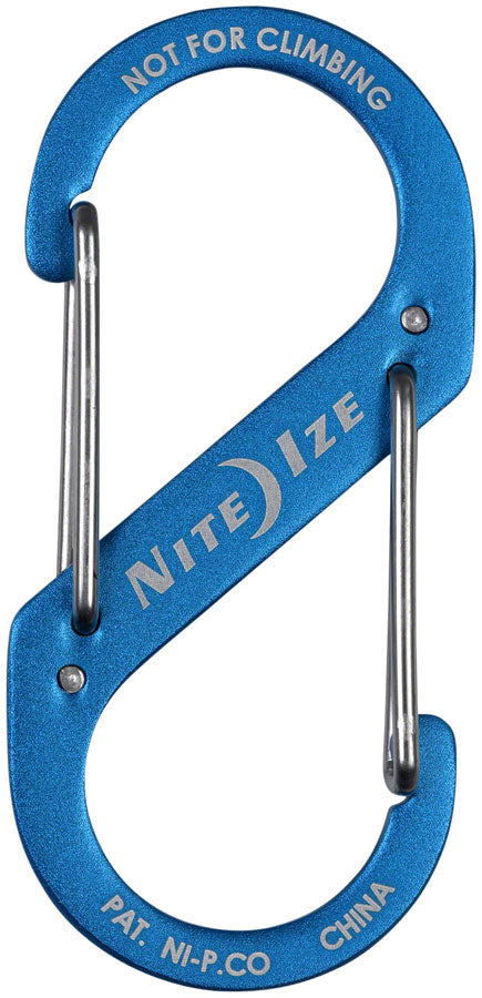 Load image into Gallery viewer, Nite Ize S-Biner #3 Aluminum Dual Carabiner: Each, Anodized Blue
