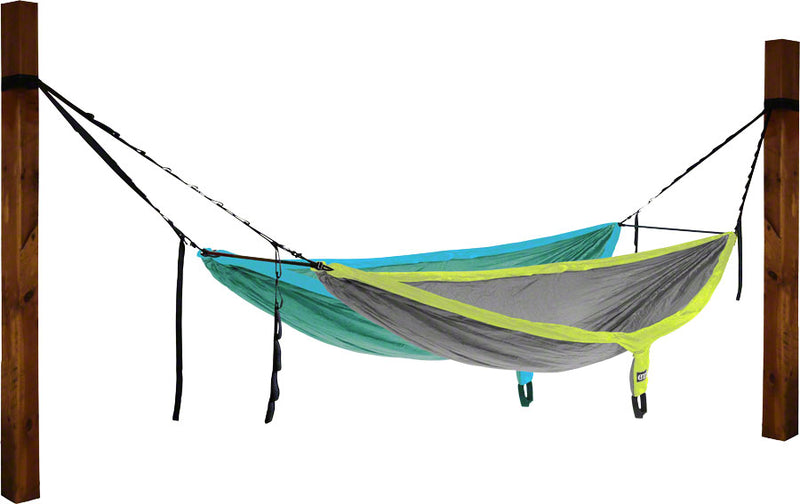 Load image into Gallery viewer, Eagles Nest Outfitters Fuse Tandem Hammock System: Slate
