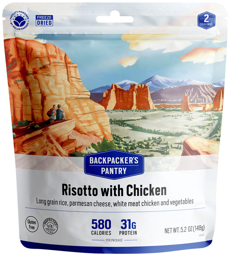 Load image into Gallery viewer, Backpacker&#39;s-Pantry-Risotto-with-Chicken-Entrees_ETNR0020
