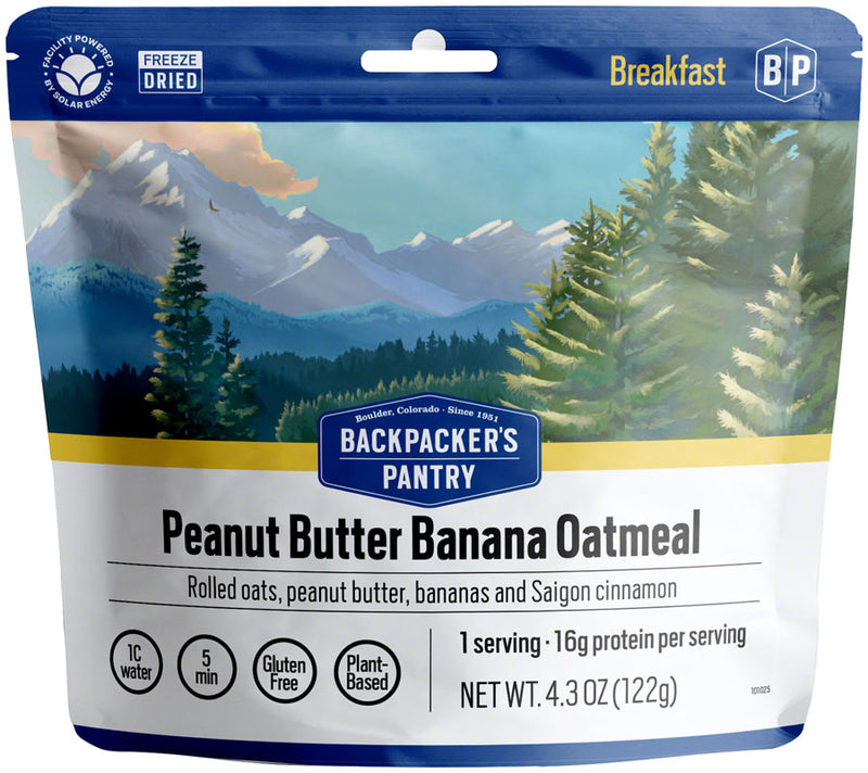 Load image into Gallery viewer, Backpacker&#39;s-Pantry-Peanut-Butter-and-Banana-Oatmeal-Entrees_OF1078
